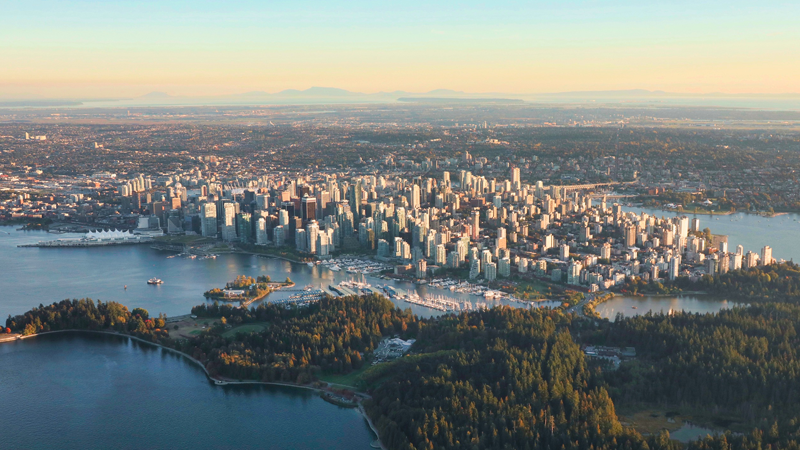 Vancouver skyline 2018