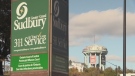 A Greater Sudbury sign is pictured in this undated photo. (File)