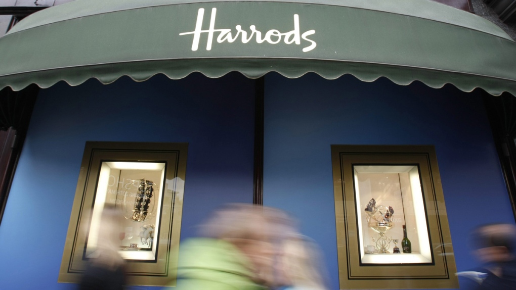 Harrods department store in London