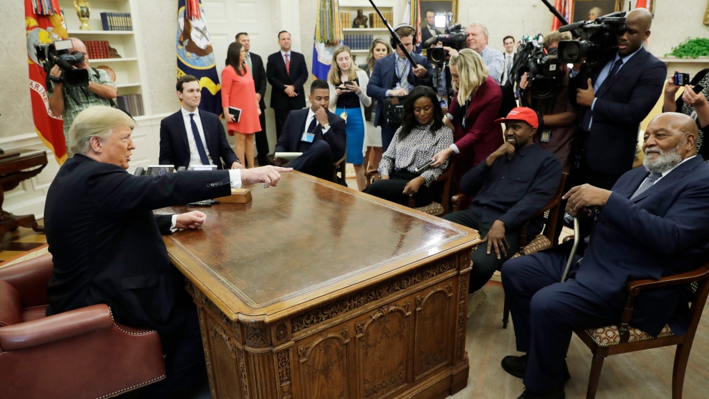 Kanye West Delivers Jaw Dropping Performance In Oval Office Ctv News