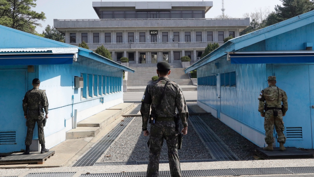 Koreas, U.S.-led UN Command discuss disarming border area | CTV News