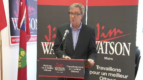 Ottawa Mayoral candidate Jim Watson