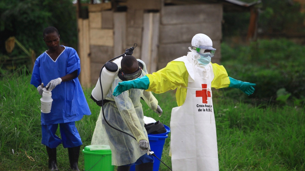 Ebola treatment centre in Beni, Eastern Congo