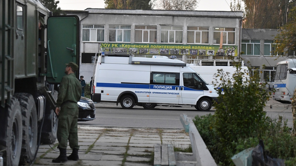 Attack at a vocational college in Crimea