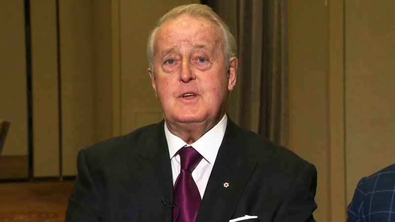 Former prime minister Brian Mulroney discusses the legalization of cannabis in Canada