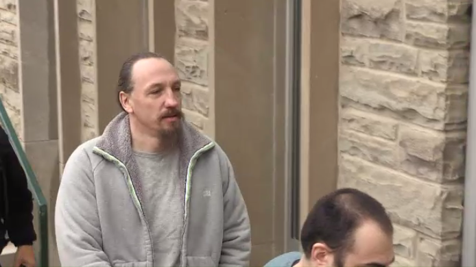 Stephan Dietrich enters the Guelph courthouse on October 18, 2018.