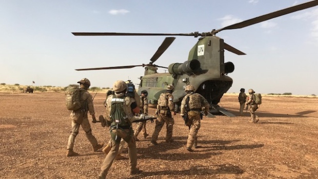 Canadian peacekeepers in Mali