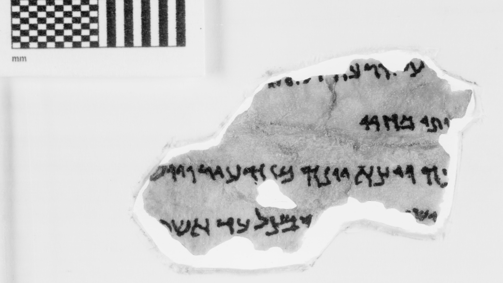 A Dead Sea Scroll fragment