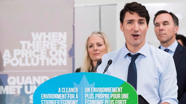 Justin Trudeau carbon tax Humber College