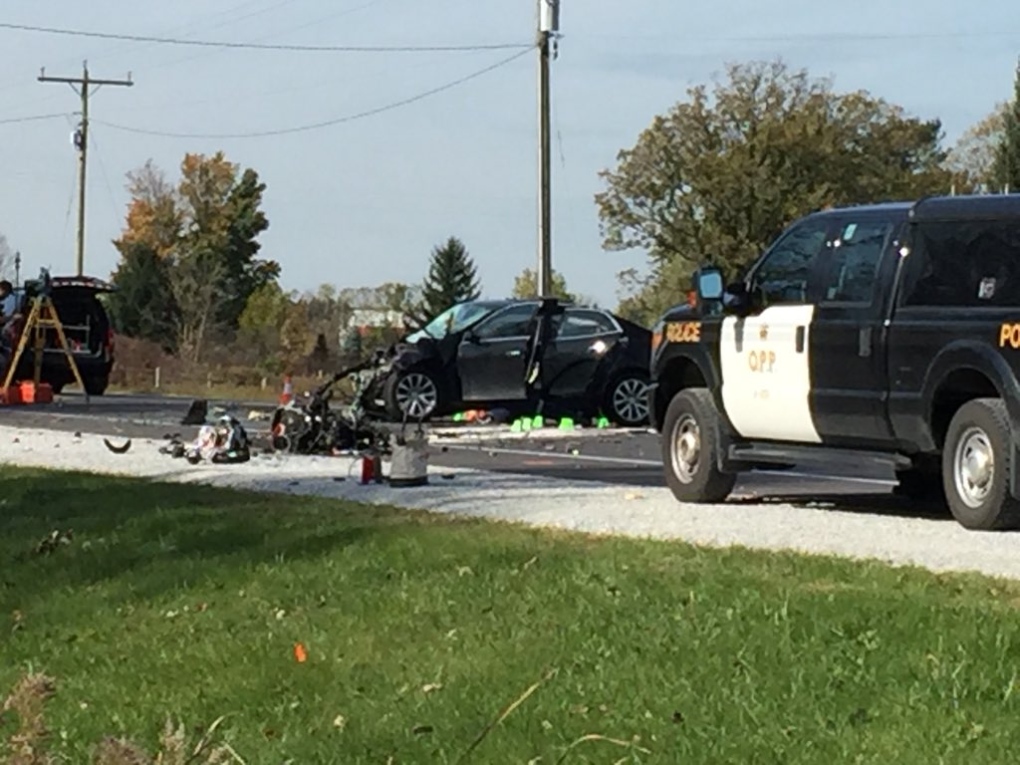 Fatal crash east of Sarnia