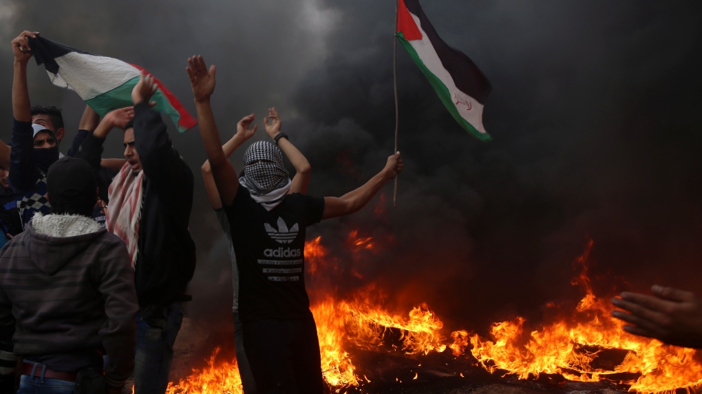 Protests in Gaza Strip