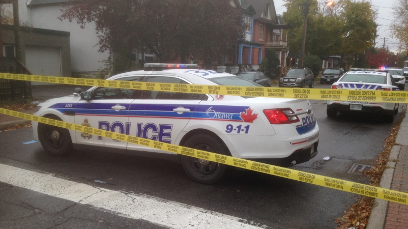 Ottawa Police investigate a morning shooting