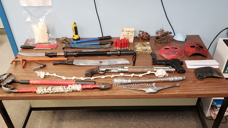 RCMP release photo of property seized.