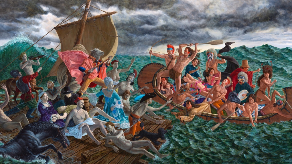 Sobey Foundation donates massive Monkman painting to N.S ...
