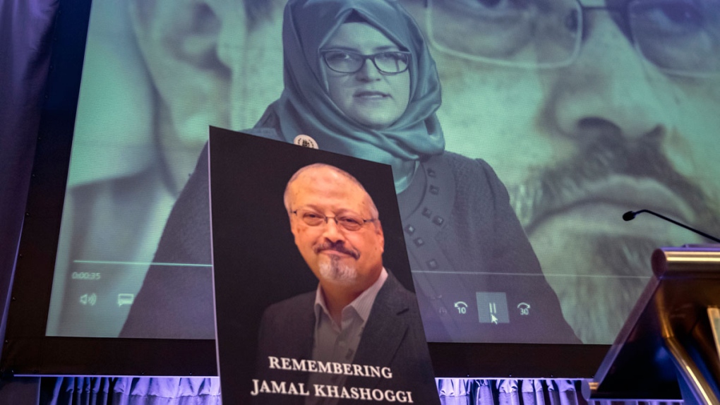 Memorial for Jamal Khashoggi,