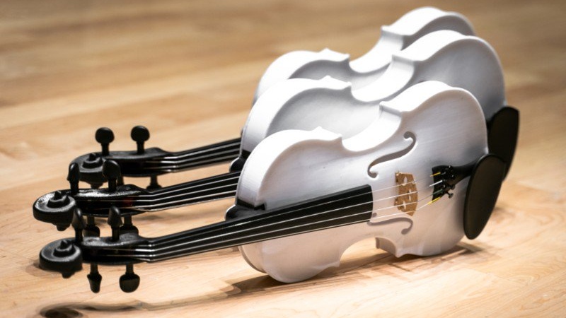 3D printed violins (Ottawa Sympony Orchestra /  @OttawaSymphony)