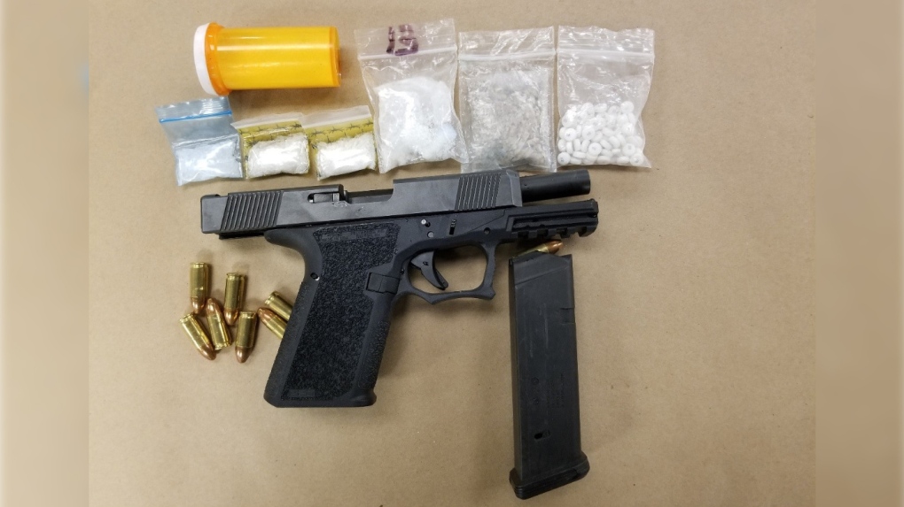 Guns and drugs seized