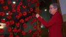 The poppy project was the brainchild of church member Pippa Fitzgerald Finch, who had seen something similar in England and has personal reasons for remembrance.