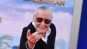 Stan Lee arrives at the Los Angeles premiere of "Spider-Man: Homecoming" at the TCL Chinese Theatre on Wednesday, June 28, 2017. (Photo by Jordan Strauss/Invision/AP)
