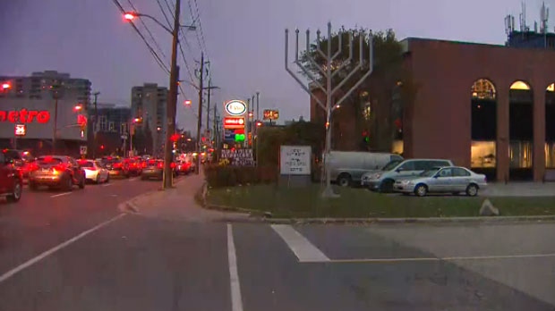 Police say a group of Jewish teenagers were attacked near the intersection of Fairholme Avenue and Bathurst Street. 