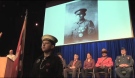 A Sudbury high school holds a special ceremony to honour the fallen former students lost in World War One. Matt Ingram reports. 