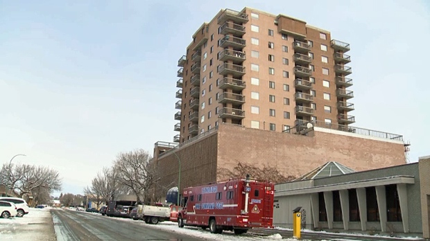 Landmark building - apartment fire/sudden death