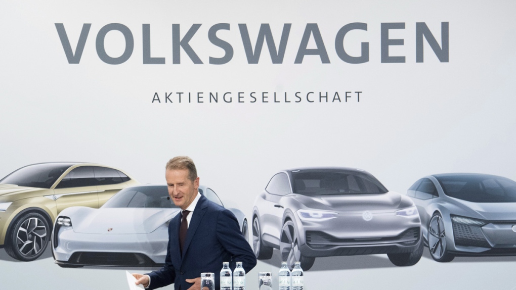 Volkswagen CEO Herbert Diess in Wolfsburg