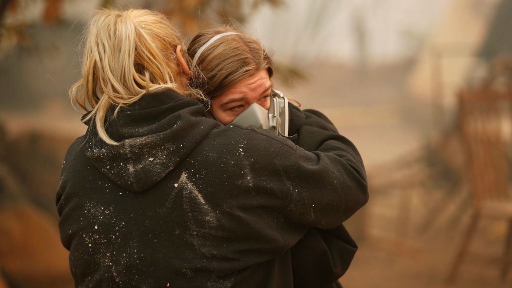 Camp Fire victims in California