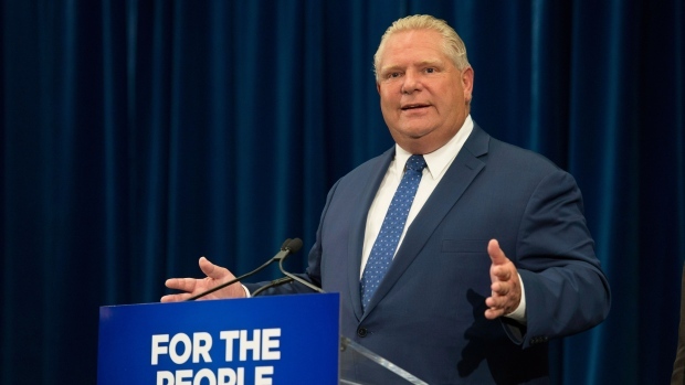 Ontario Premier Doug Ford will not move forward on gender identity policy. THE CANADIAN PRESS / Christopher Katsarov.