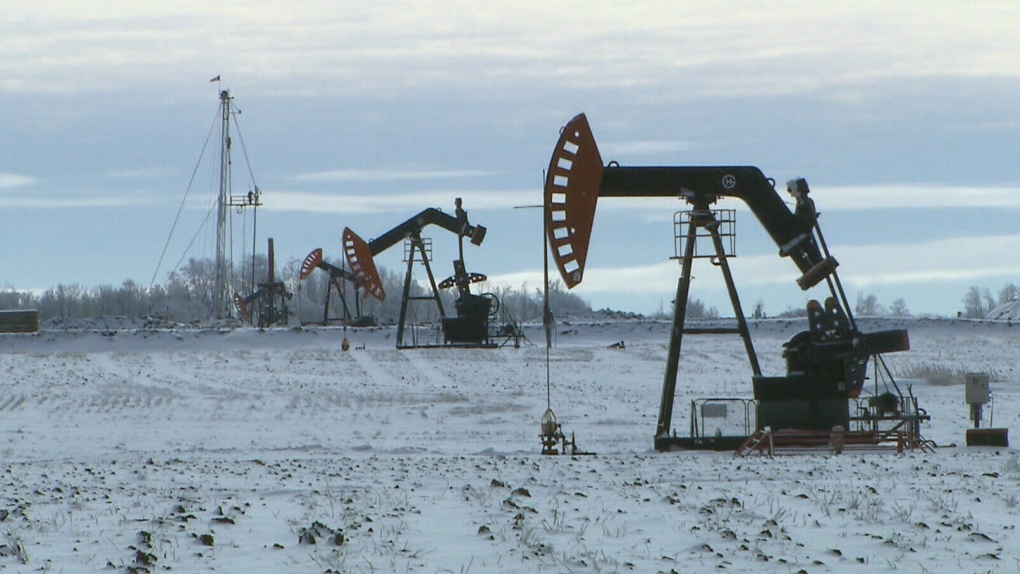 Oil rig in Alberta