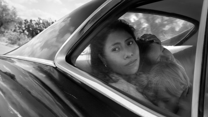 A scene from the film 'Roma'