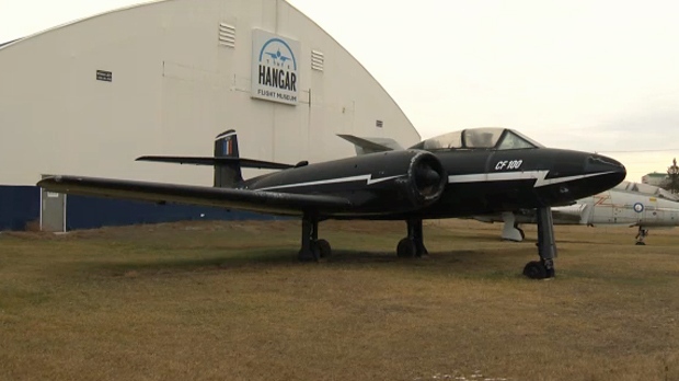 Corroded CF-100 Canuck - The Hangar Flight Museum