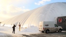 Frightening moments at Louis Riel dome 