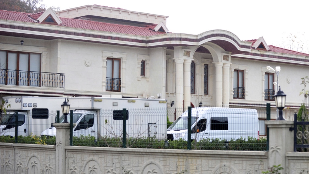 Police search villas in Yalova, Turkey