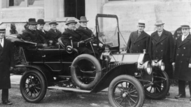This was one of the first automobiles that came from the automobile facility in Oshawa run by the McLaughlin family. (The Parkwood Estate)