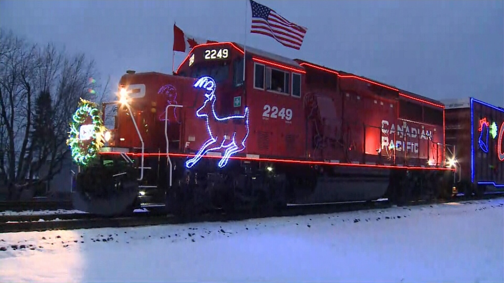 CP Holiday Train visits Smiths Falls