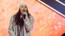 Alessia Cara performs during the half time show at the 106th Grey Cup between the Calgary Stampeders and the Ottawa Redblacks in Edmonton, Alta. Sunday, Nov. 25, 2018. THE CANADIAN PRESS/Jason Franson