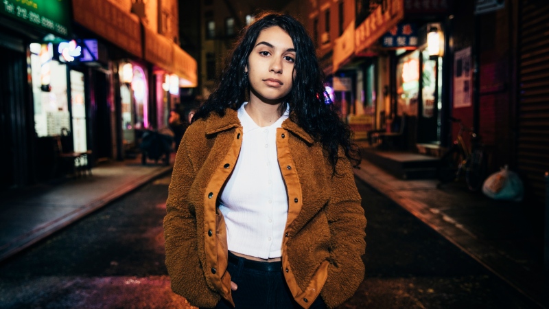In this Nov. 19, 2018 photo, singer Alessia Cara poses for a portrait in New York. Cara, who won the best new artist Grammy Award this year, releases her sophomore album, "The Pains of Growing," on Friday, Nov. 30. (Photo by Victoria Will/ Invision/AP)