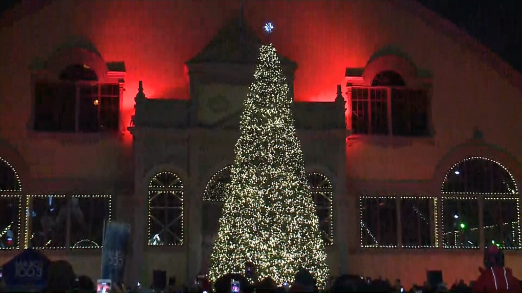 Lansdowne Christmas tree lighting