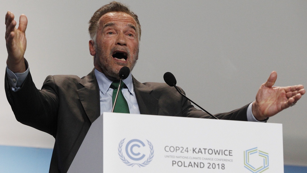 Arnold Schwarzenegger at COP24