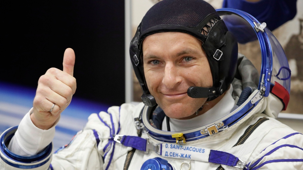 CSA astronaut David Saint Jacques,