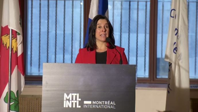 Montreal Mayor Valerie Plante