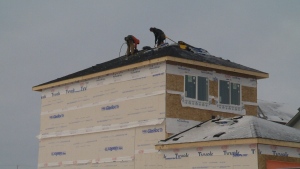 New Home Construction in Edmonton, December 2018