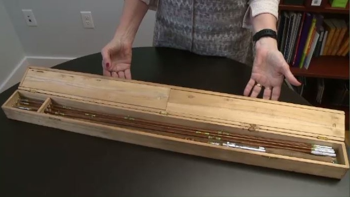 A Japanese bamboo fishing rod from 1953 was found in the walls of a Pictou County house that is being refurbished. The owners are hoping to find the the owner -- or a family member.