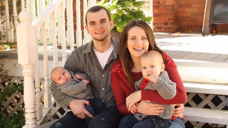 Shawn Kelly Jr. pictured with his girlfriend and two sons in this undated photo. (Photo courtesy: Kelly famlly)