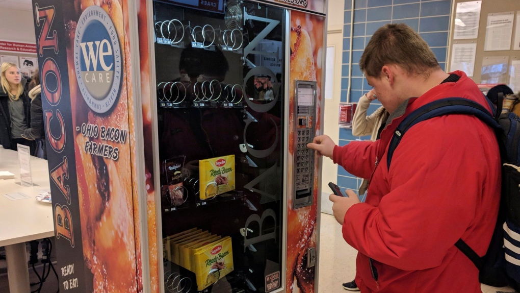 Bacon vending machine