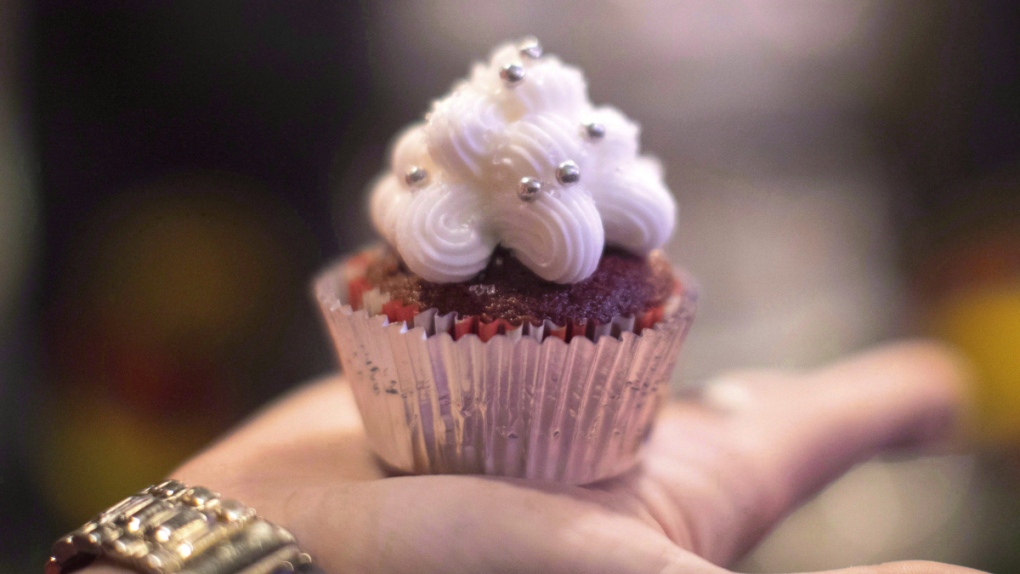A cannabis-infused cupcake 'edible'