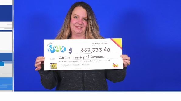 43-year-old Carmen Landry wins $300k+ in lottery