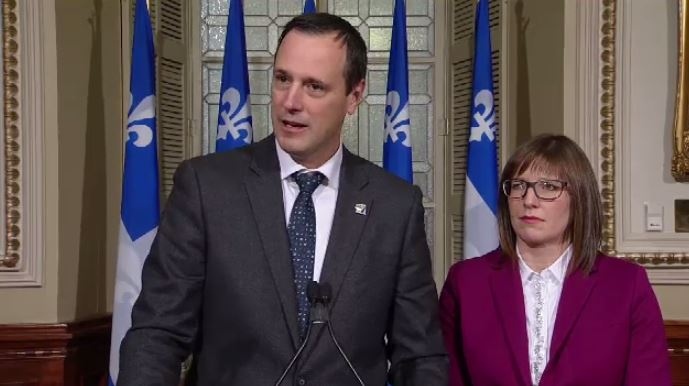 Quebec Education Minister Jean-Francois Roberge