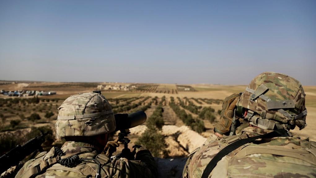 U.S. troops Syria Turkey border